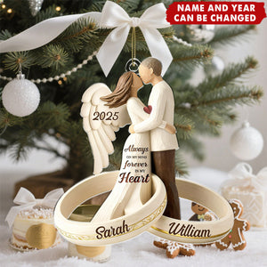 Always On My Mind - Personalized Christmas Acrylic Ornament