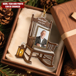 Cherish Every Memory And Love Every Moment - Personalized Christmas Acrylic Ornament