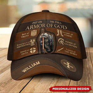 Put On The Full Armor Of God - Personalized Classic Cap