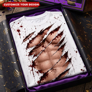 Custom Zoombie T-shirt - Personalized Halloween Birthday Gifts For Husband,Grandpa, Dad, Yourself - Monster On Party Mode