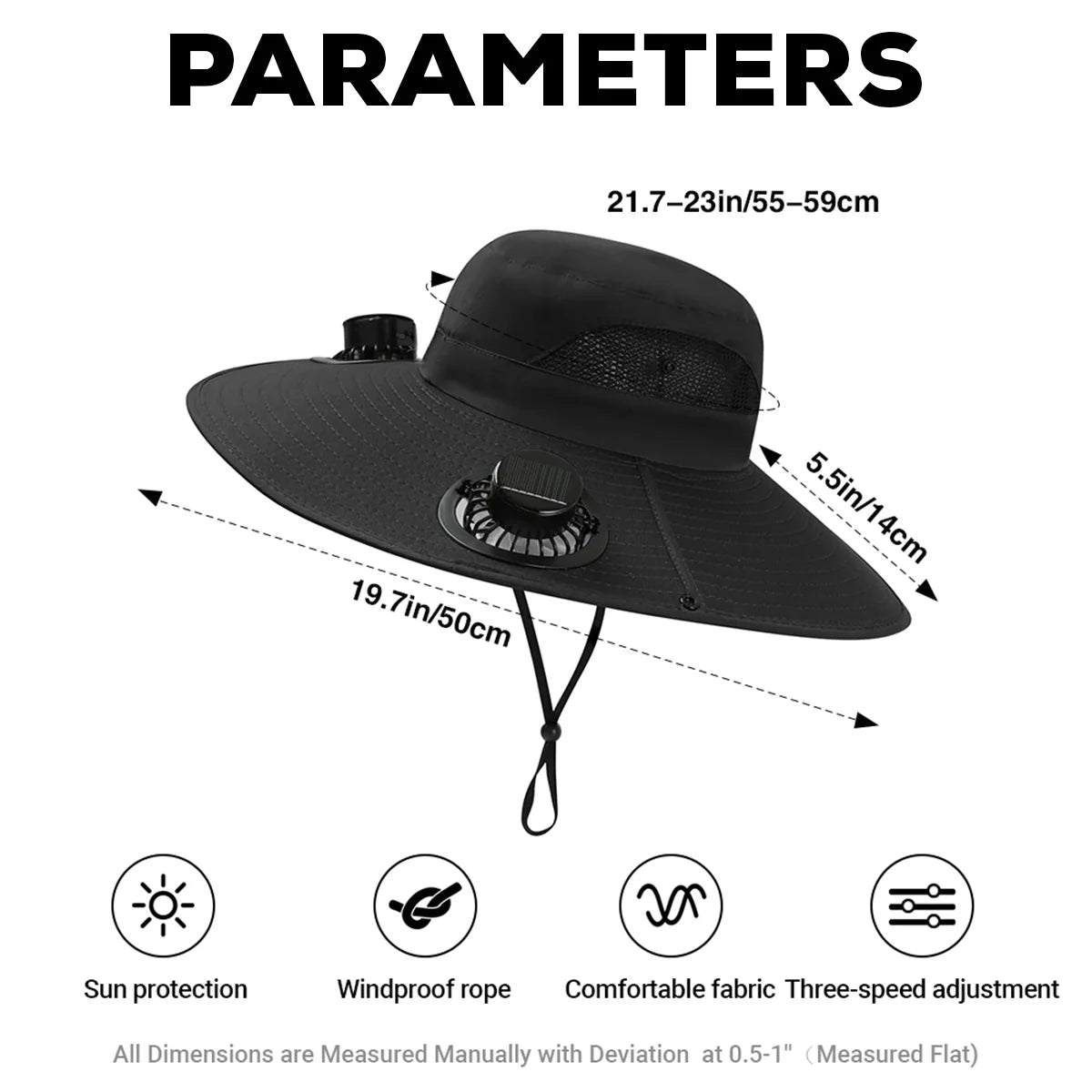 Custom Hat With Fans Solar Power - Personalized Garden Gifts For Gardeners - Garden Queen Vibes