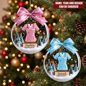 Medical Healthcare Worker - Personalized Acrylic Custom Shape Ornament