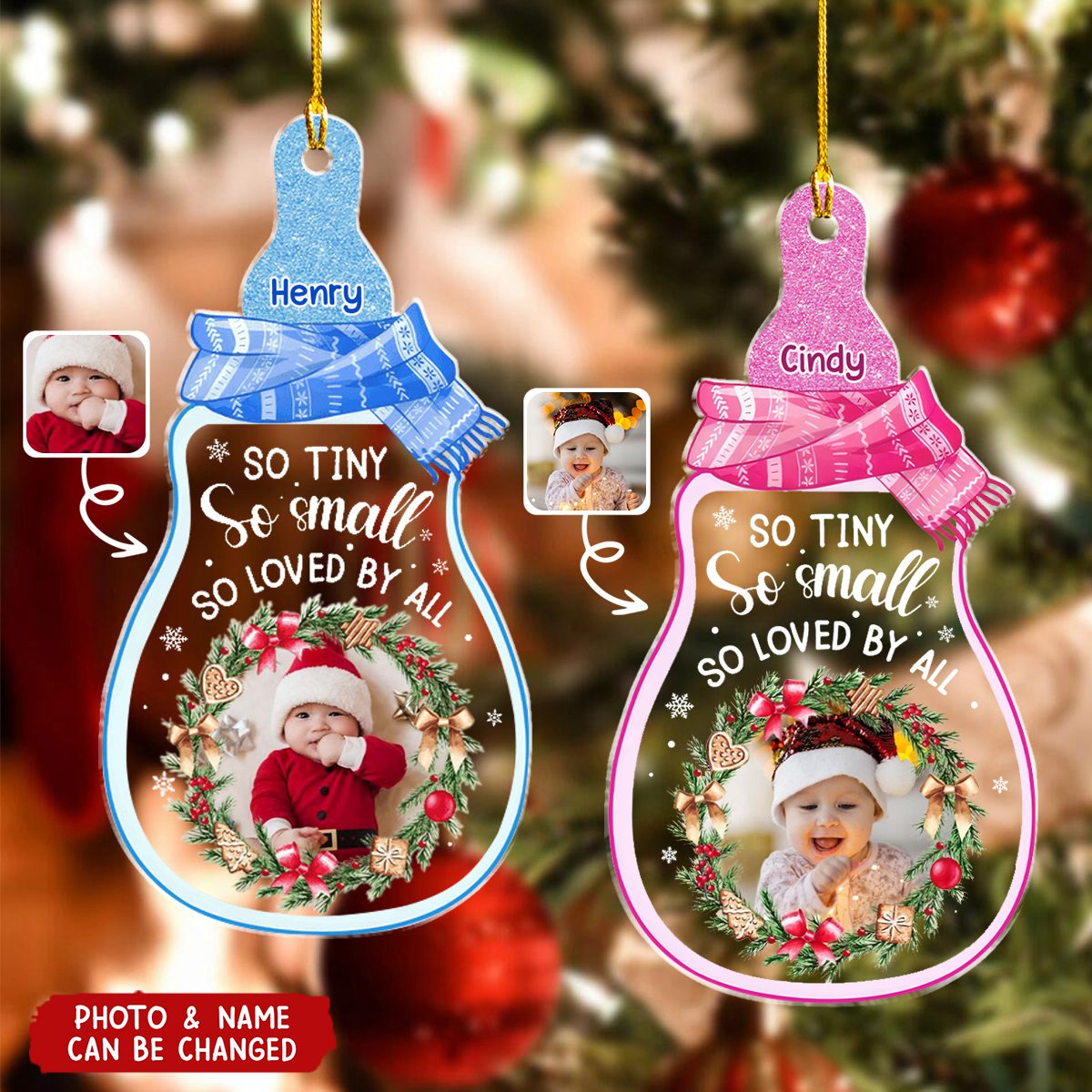 So Tiny So Small So Loved By All, Baby's First Christmas, Gift For New Parents