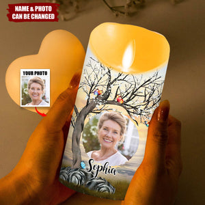 Mine Changed Forever - Personalized Custom LED Candle