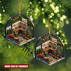Gardening Miniature Christmas Ornament - Personalized Gifts For Garden Lovers