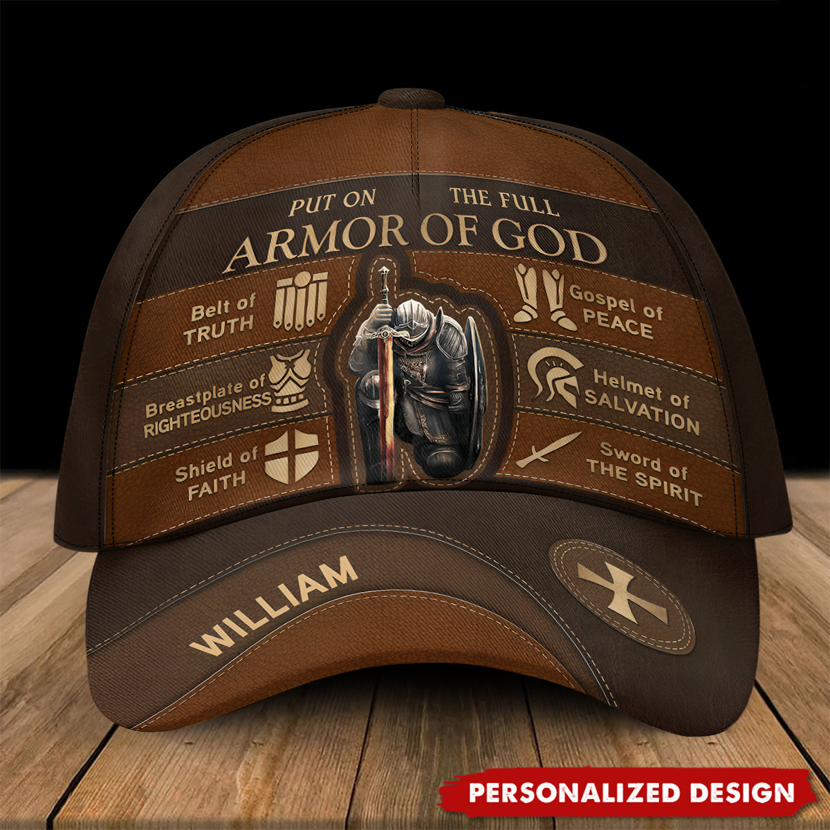 Put On The Full Armor Of God - Personalized Classic Cap