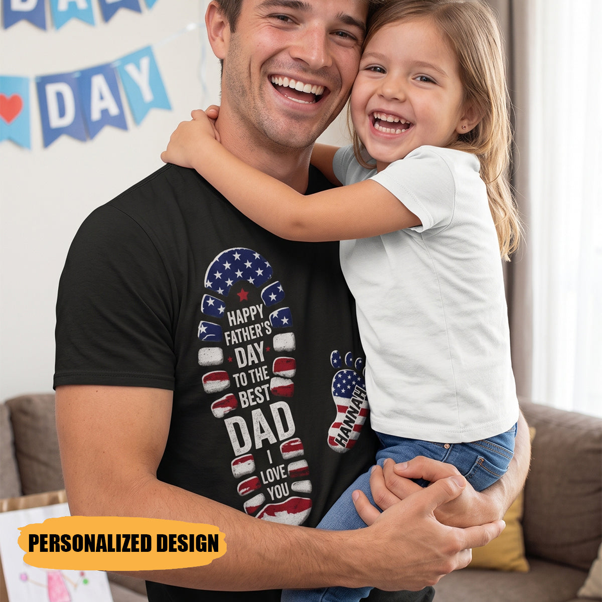 America 250th Anniversary - Personalized Shirt - Father's Day Birthday Gifts For Dad, Grandpa