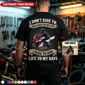 Goldwing Trike Motorcycle Personalized T-shirt, Cool Gift For Bikers, Motorcycle Lovers, Trike Rider Gift